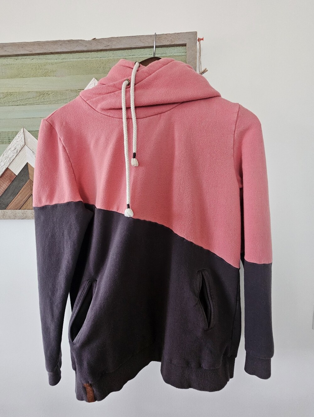 Ampersand Ave Colourblock Sweater Hoodie